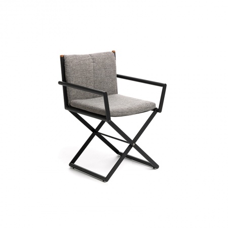Outdoor folding chair in fabric - Domino