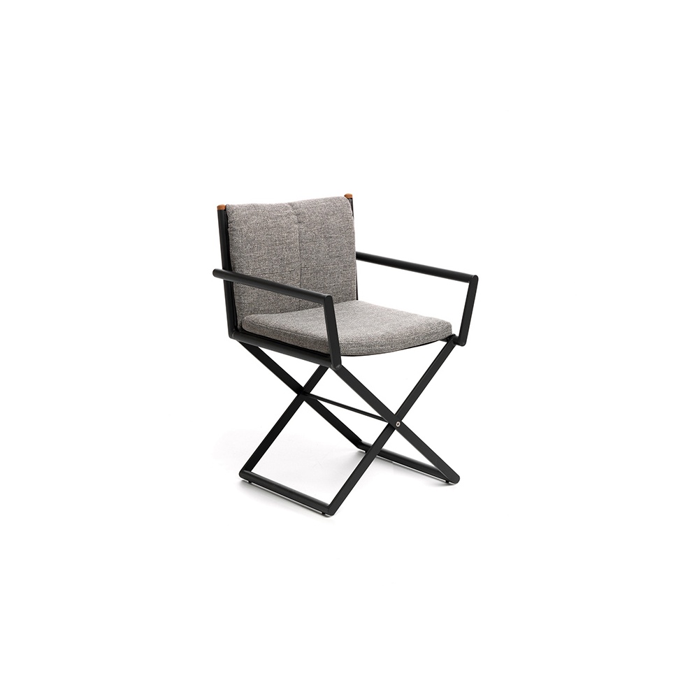 Outdoor folding chair in fabric - Domino