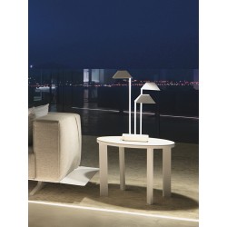 Lampada da tavolo per esterno in alluminio - Eden