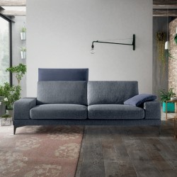 Padded sofa with adjustable backrest - Upper Tidy 02