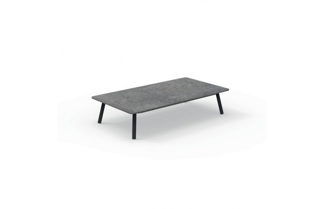 Tavolino da esterno con top in cemento - Soho