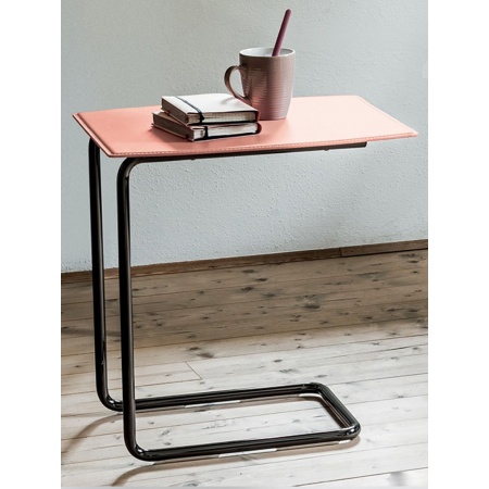 Coffe table with leather covered - Apelle TC