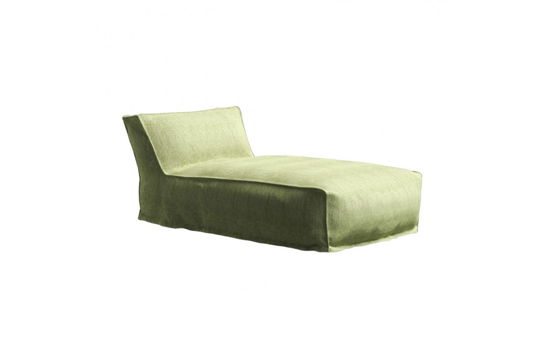 Padded chaise lounge for outdoor - Soft