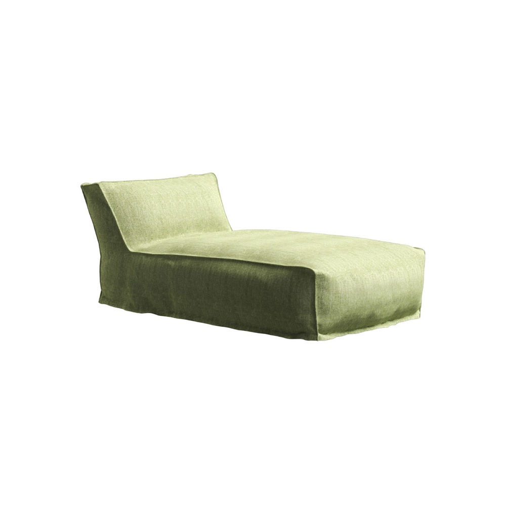 Padded chaise lounge for outdoor - Soft