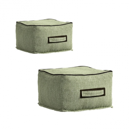 Outdoor square pouf - Soft