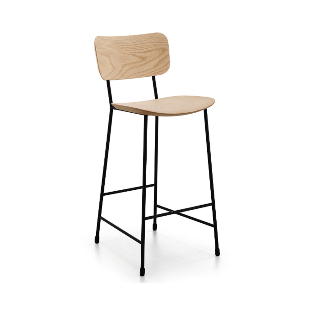 Wood stool H.65/75 cm - Master