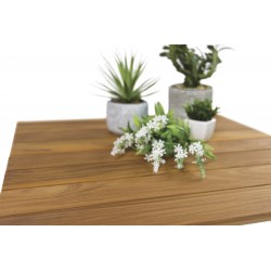 Outdoor table with wood top - Magic