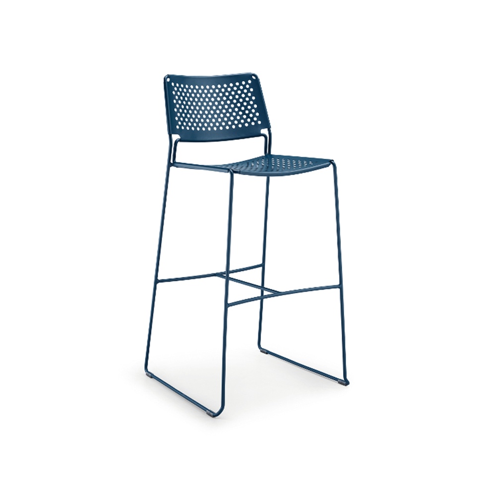 Stackable steel stool H66/H76- Slim