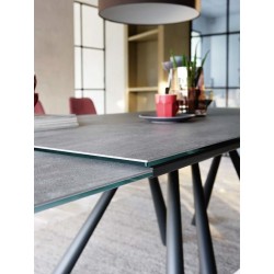 Extendable table glass or ceramic top - Forest