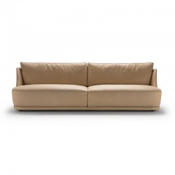 Vivien sofa in fabric or leather