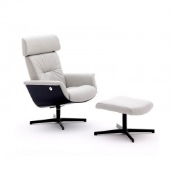 Reclining armchair w/footrest - Evolution