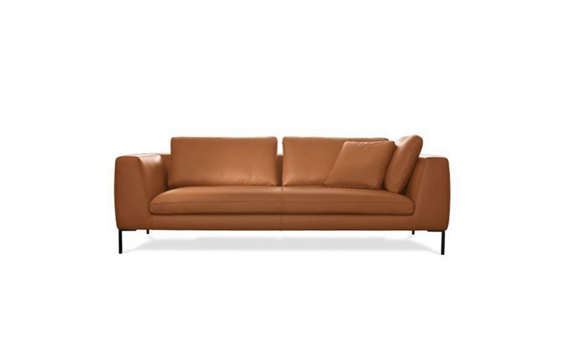 Collins 2 sofa in fabric or leather