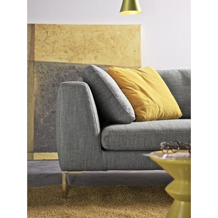 Collins 2 sofa in fabric or leather