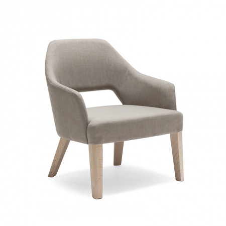 Lounge padded armchair - Emily