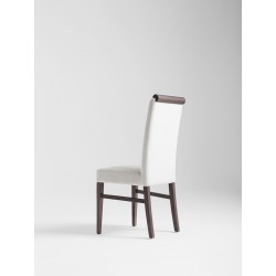 Lady new high back chair in fabric or synthetic leather