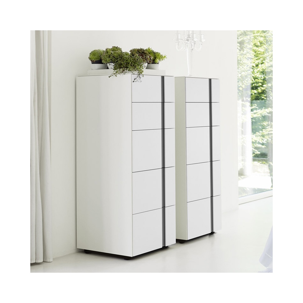Chest of drawers with 5 drawers - Abaco