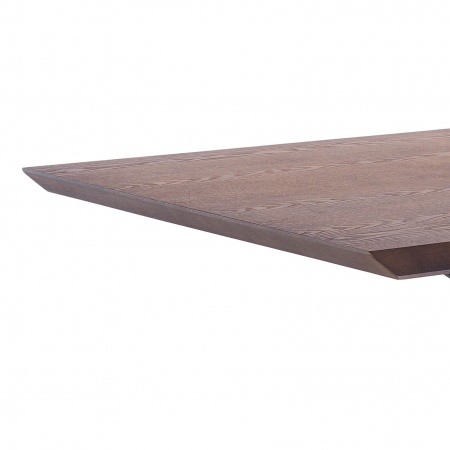 Tavolo da pranzo con piano in legno noce