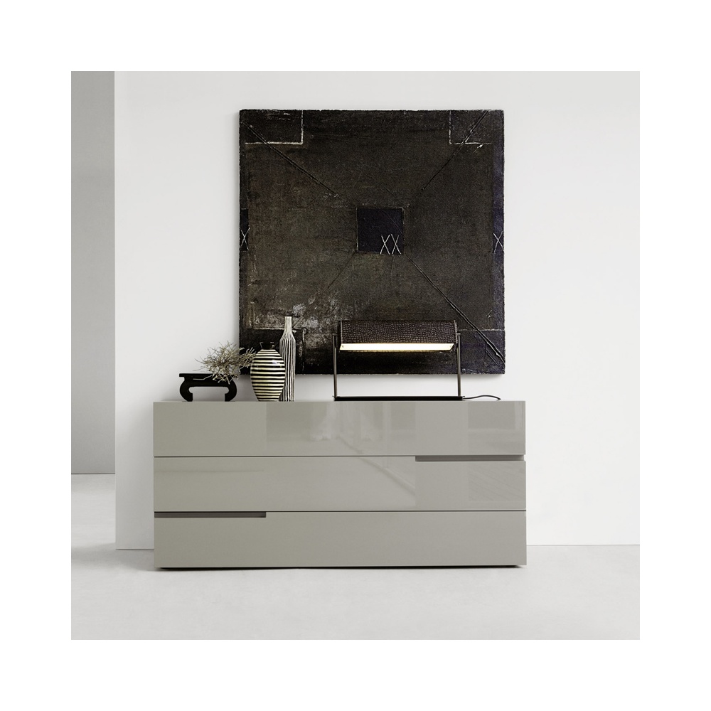 Chest of drawer with 3 drawers - Breccia