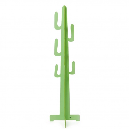 Appendiabiti in MDF a forma di cactus