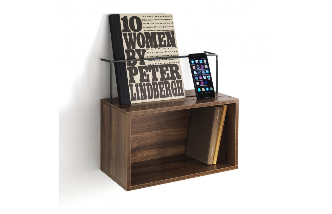 Shelf - bedside with storage compartment