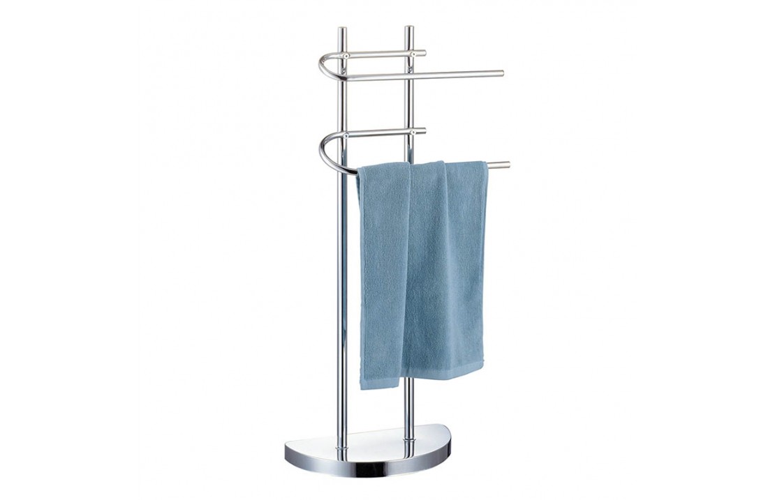 Towel holder in metal