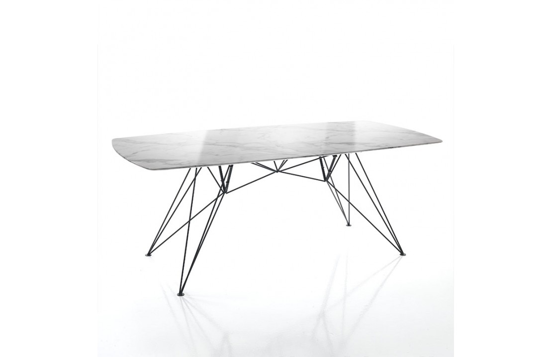 Table/Desk with marble effect top