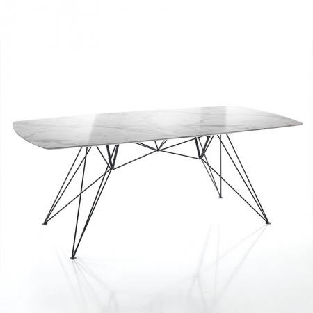 Table/Desk with marble effect top