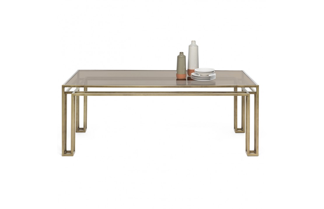 Dining table with glass top - Hotline