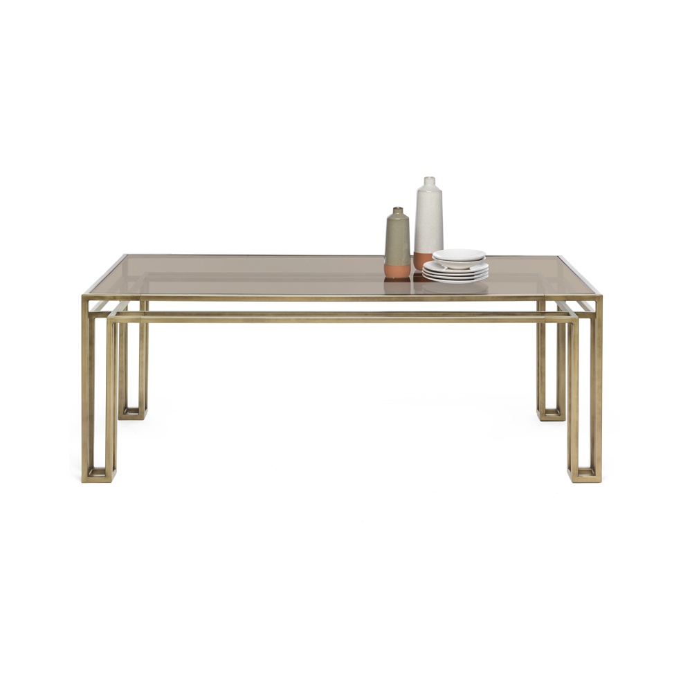 Dining table with glass top - Hotline