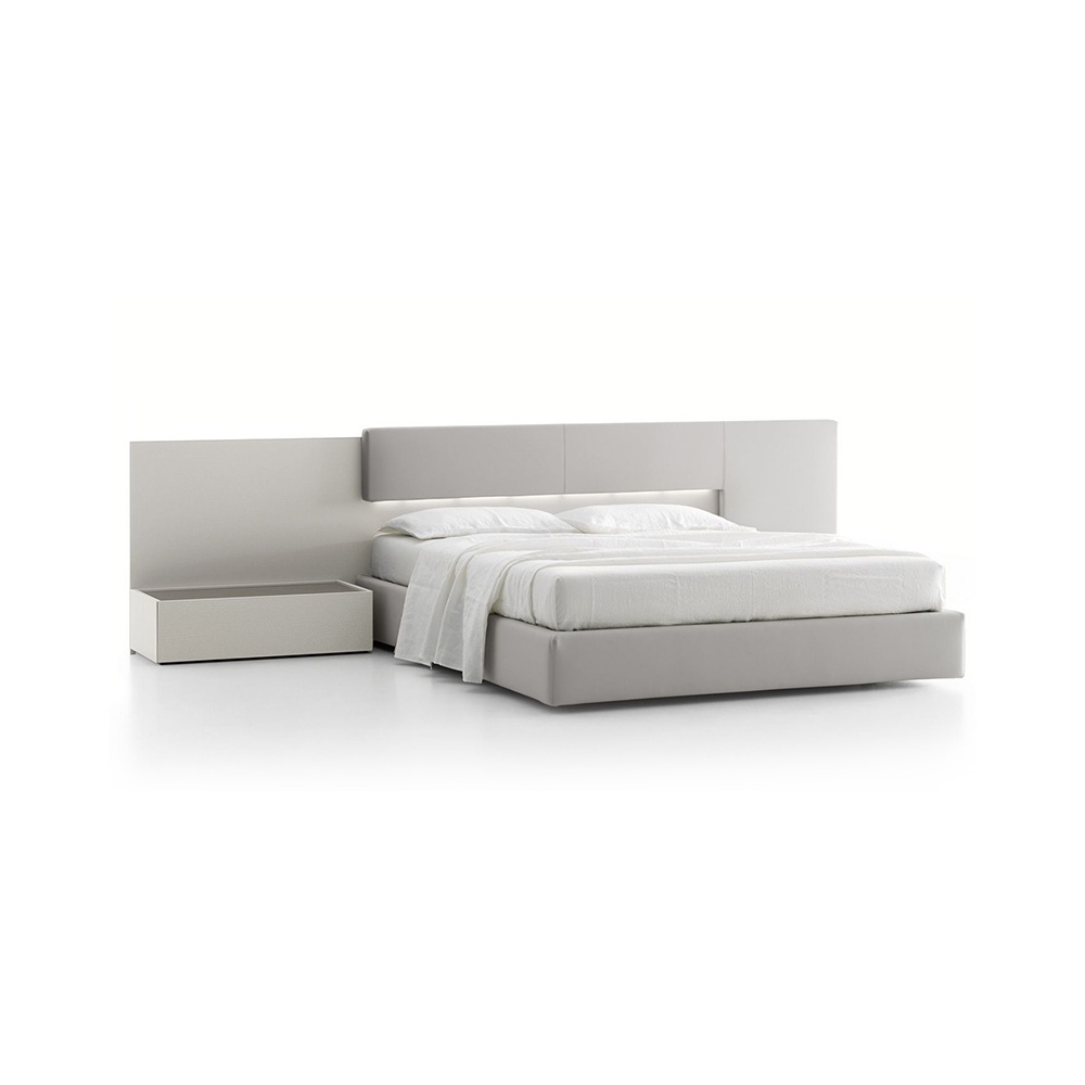 Dedalo modular system with padded bed