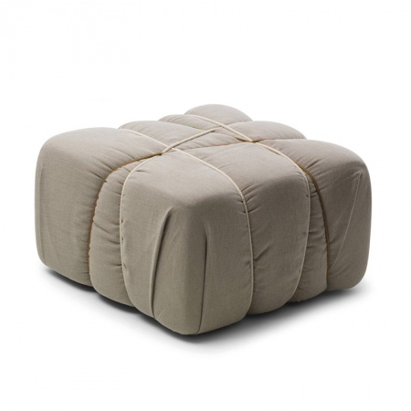 Padded pouf in fabric - Che Pakko