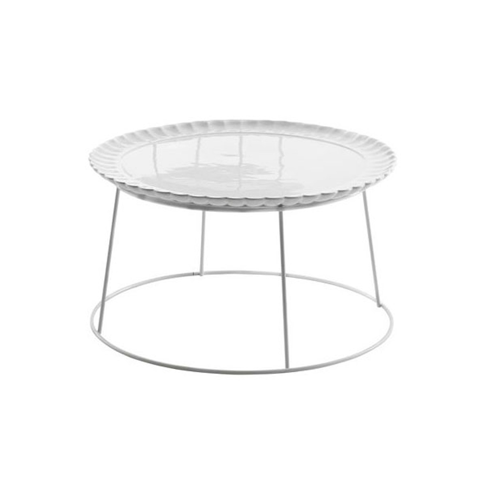 Round coffe table H.33 -Il Piatto è Servito