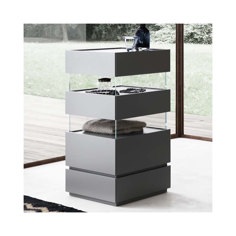 Chest of drawer with glass case - Cidori