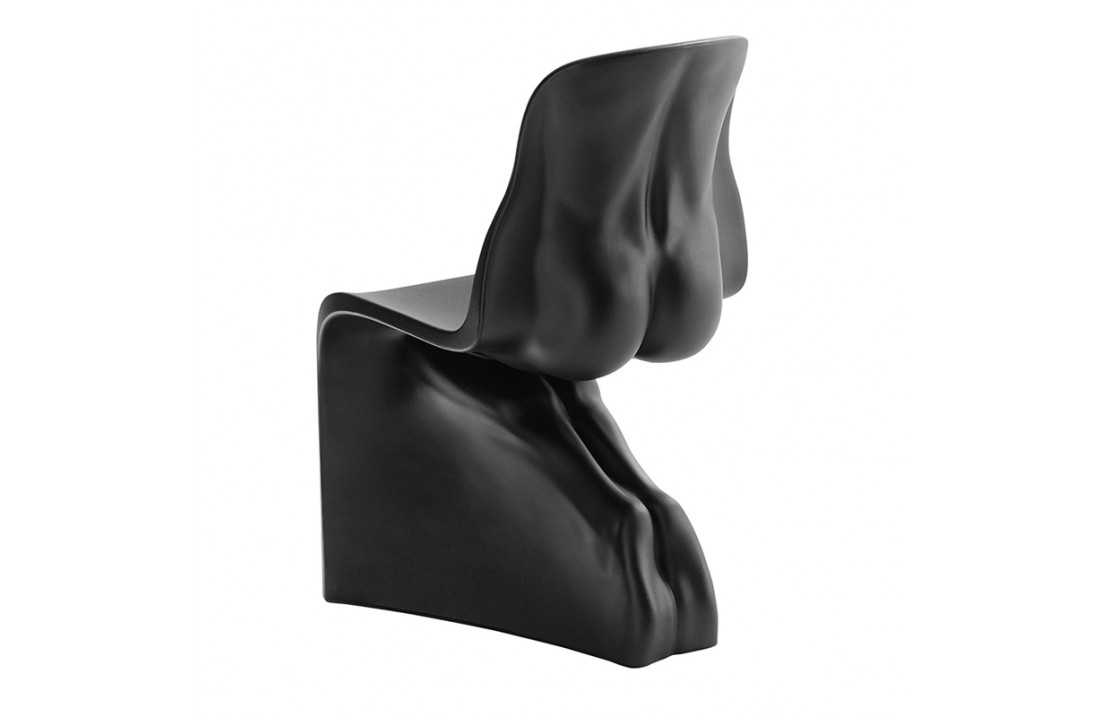 Chair Him shaped in polyethylene