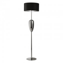 Floor lamp in colored or chromed glass - Show Ogiva