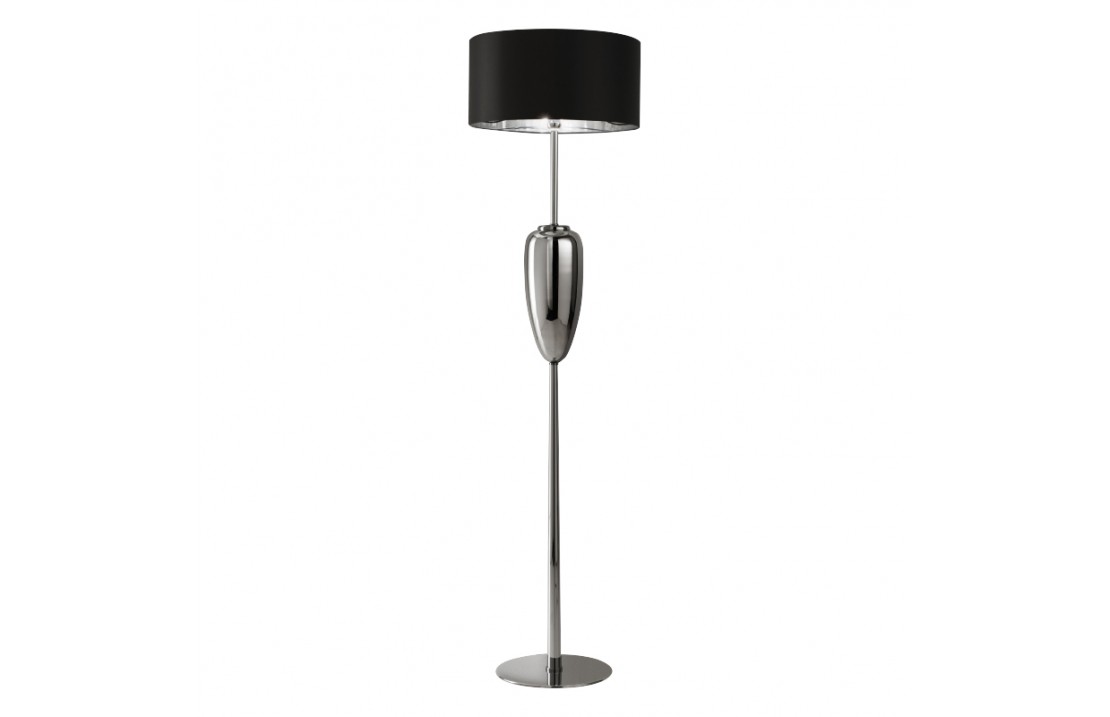 Floor lamp in colored or chromed glass - Show Ogiva
