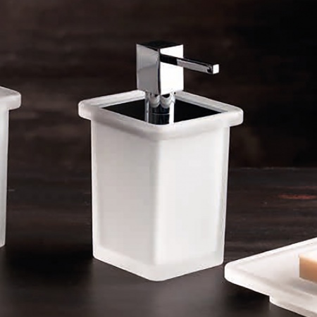 Soap dispenser in glass - Baio