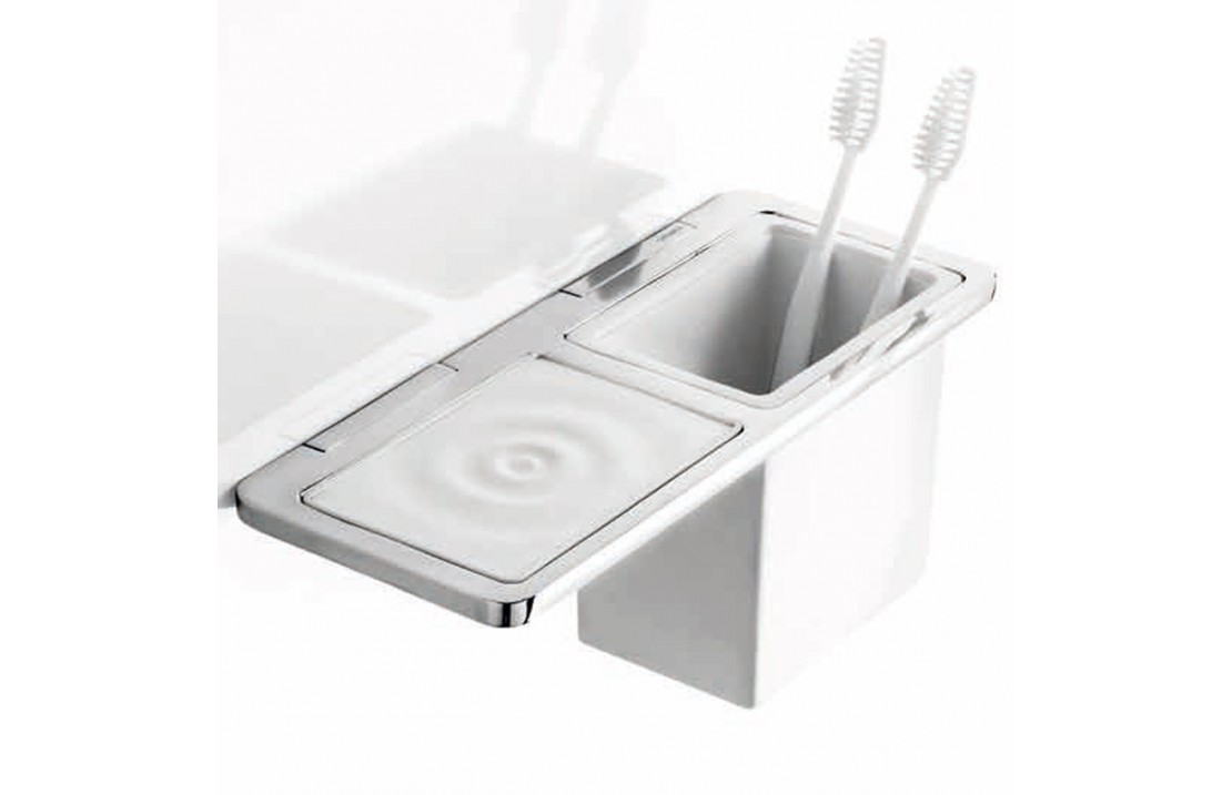 Soap Holder with Resin Tray - Strip