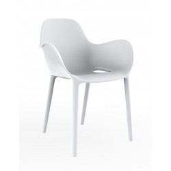 Stackable Chair with Armrests - Sabinas