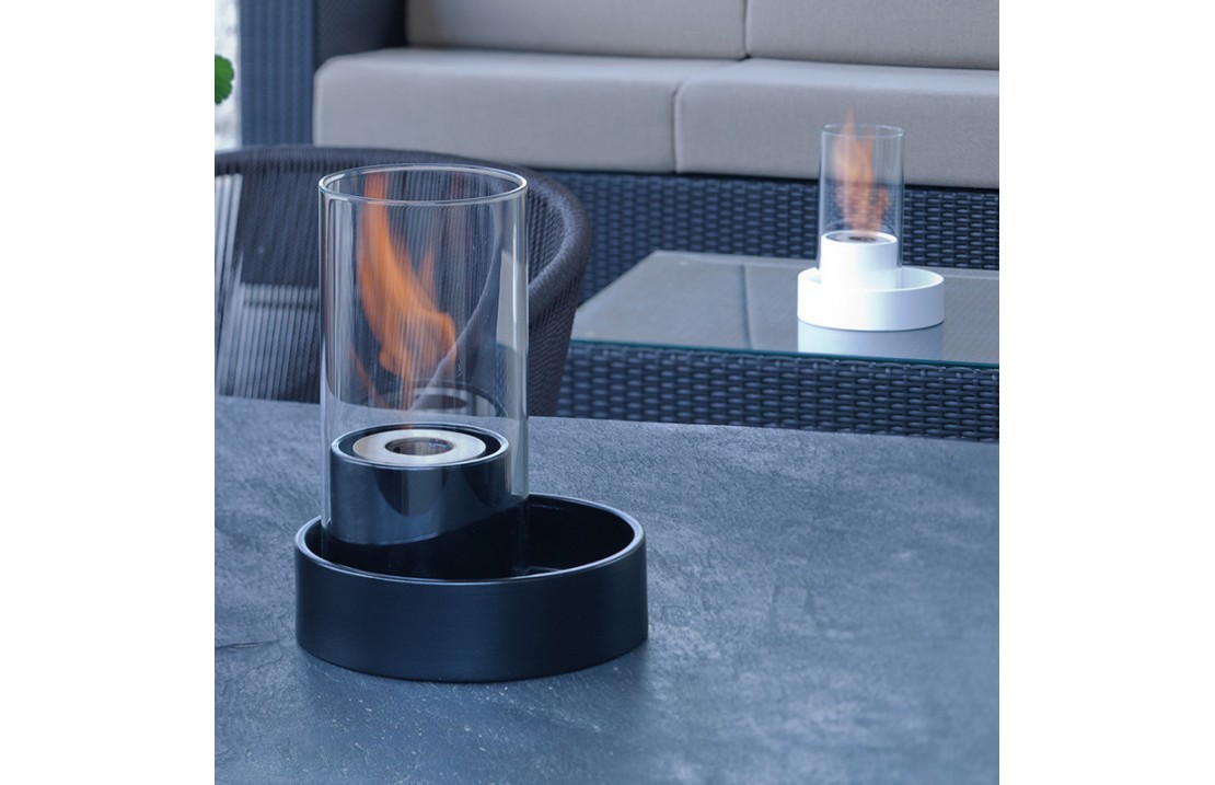 Table bio-fireplace in ceramic - Cabarè