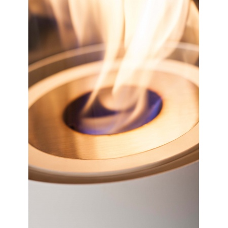 Recessed burner in steel - Circular