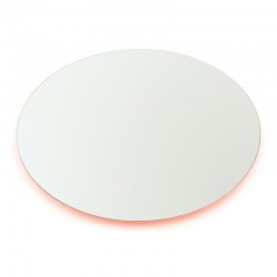 Oval mirror fluorescent paint - Moonlight