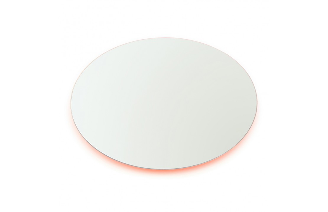 Oval mirror fluorescent paint - Moonlight