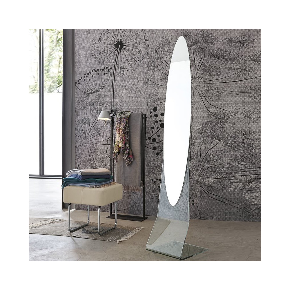 Oval Floor Mirror - Narciso | IsaProject