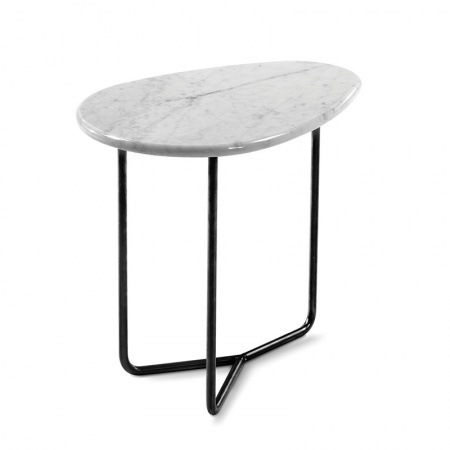 Tavolino laterale marmo o legno - Lily