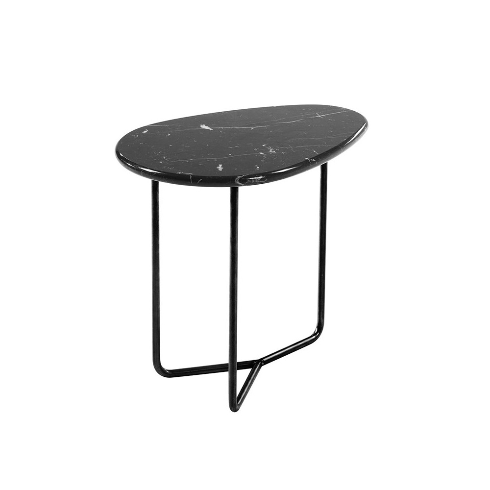 Side table in marble or wood - Lily
