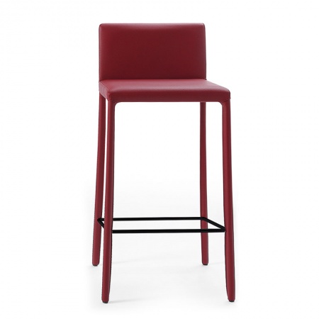 Fixed leather stool - Nunes