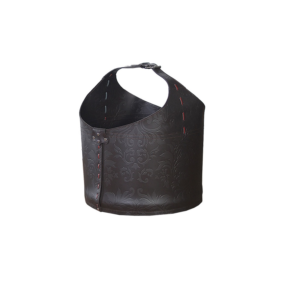 Storage bag in leather with wheels - Vanity