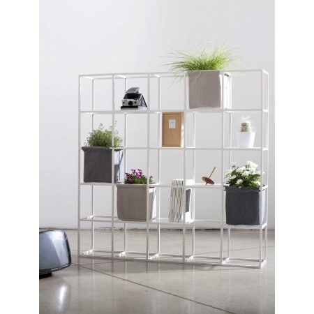 Modular Aluminium Bookcase / Room Dividers - iPot 5x5