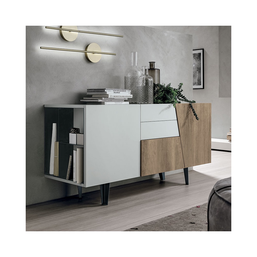 Sideboard with open compartment - Versus